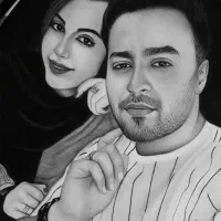 سفارش نقاشی چهره - سیاه قلم|تابلو، نقاشی، عکس|رشت, توشیبا|دیوار
