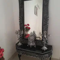 فروش آینه شمعدان به همراه ساعت