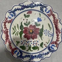 بشقاب اسپانیایی مارکدار نقاشی دست