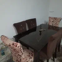 مبل هفت نفره و میز ناهار خوری|مبلمان خانگی و میز عسلی|سنگر, |دیوار