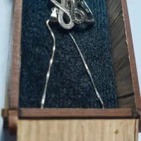 نیم ست نقره اصل|جواهرات|اردبیل, |دیوار