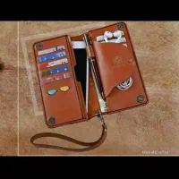 کیف پول چرم طبیعی دست دوز