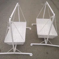 گهواره فلزی نوزاد|تخت و صندلی بچه|گنبد کاووس, |دیوار