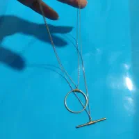 دوپلاک ودوتازنجیر طلا که بهم وصله فقط تاشنبه|جواهرات|نهاوند, |دیوار