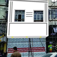 اجرای نما و تابلوی کامپوزیت با حروف چنلیوم