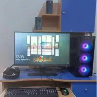 کامپیوتر در حد نو حرفه ای تدوین با میز و صندلی|رایانه رومیزی|بهارستان, |دیوار