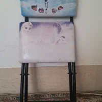 میز تحریر تاشو همراه باصندلی تاشو