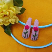 دیوارکوب و اکسسوری گلدوزی با دست|زیورآلات و اکسسوری|بندر انزلی, کارآموزی|دیوار