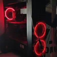 کیس گیمینگ با مانیتور ایسوس ۲۷