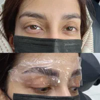 تخفیف خدمات و اموزش لیفت و لمینت مژه و ابرو و حنا.