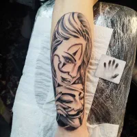 اجرای تتو حرفه ای