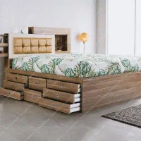 سرویس خواب - تخت دونفره - دراور|تخت و سرویس خواب|هشتگرد, هشتگرد قدیم|دیوار