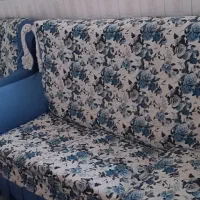 مبل هفت نفره خوش رنگ  در حد نو