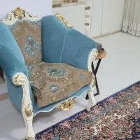 مبل سلطنتی با غذا خوری|مبلمان خانگی و میز عسلی|شوط, |دیوار