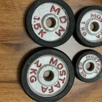 یک جفت دمبل متحرک ده کیلویی|تجهیزات ورزشی|تهران, نارمک|دیوار