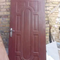 فروش درب ساختمان ۲عددنو ویکی دست دوم