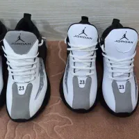 کتونی جردن ۲۳ سفید ست زنانه مردانه