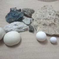 انواع سنگ آسیاب، فسیل و..دونه ۵۰۰
