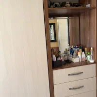 تخت تاشو به همراه میز ارایش و میز تحریر|تخت و سرویس خواب|تهران, سازمان برنامه شمالی|دیوار