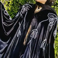 مانتو عبایی جواهردوزی و کاردست|لباس|تهران, جوادیه|دیوار