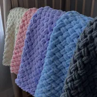 پتو دست بافت الیز پافی|رختخواب، بالش، پتو|تهران, نصرت|دیوار