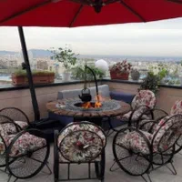مبلمان باغی لوکاس صندلی باغی تاب باغی اتشدان|صندلی و نیمکت|تهران, دریاچه شهدای خلیج فارس|دیوار