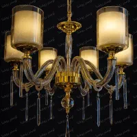 لوستر باکارات و کریستالی در انواع رنگ طرح مختلف|لوستر و چراغ آویز|مشهد, ده دی|دیوار