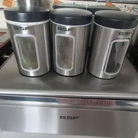 سرویس حبوبات اشپزخانه مارک GSF|آب‌چکان و نظم‌دهنده ظروف|تربت جام, زیباکنار|دیوار