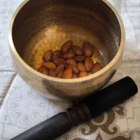 کاسه تبتی 369 هرتز رقص اب