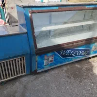 یخچال ویترینی دست دوم موتور تمیز|یخچال و فریزر|داراب, |دیوار