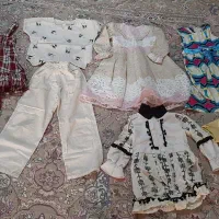 تعدادی لباس دخترانه ۶ تا ۹ سال