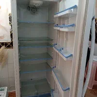 یخچال دو قلو الکترو استیل کاملا سالم