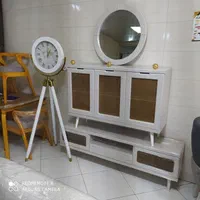 اینه کنسول طرح حصیری|بوفه، ویترین، کنسول|مشکیندشت, |دیوار