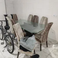 میز ناهار خوری ۸ نفره نو