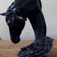 مجسمه سر اسب|مجسمه، تندیس، ماکت|قم, عربستان|دیوار