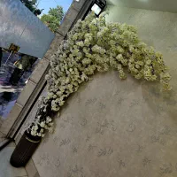نصب و اجرای درخت شکوفه بهاری|گل مصنوعی|قم, باجک یک|دیوار