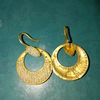 گوشواره آنتیک مروارید دوز مال۱۳۴۰