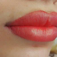 شیدینگ لب فقط با هزینه مواد ( جهت عکس برداری)