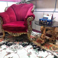 مبل سلطنتی ۹ نفره بسیار شیک و کم کارکرد|مبلمان خانگی و میز عسلی|آزادشهر, |دیوار