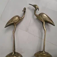 لک لک برنجی .دکوری برنجی عتیقه