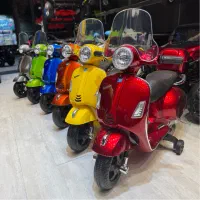 موتور شارژی وسپا پدالی و دسته گازی (ماشین شارژی)