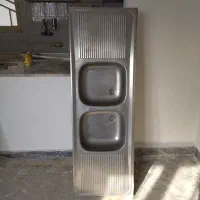 سینک دولنگه ودوسینی وشیرحمام ودوش