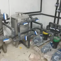 طراحی واجرا لوله کشی استخر و نصب موتور خانه