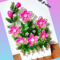 گل کریستال|گل مصنوعی|خانمیرزا, |دیوار