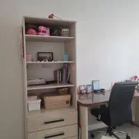 میز تحریر و کتاب خانه