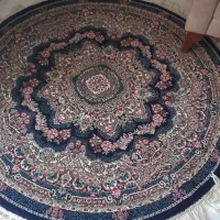 فرش گرد یک و نیم در یک و نیم