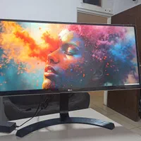 مانیتور استوک ۳۴ اینچ ال جی  4k پنل ips|قطعات و لوازم جانبی رایانه|شیراز, عفیف‌آباد|دیوار