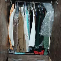 کمد لباس ۲ در با ۳ تا کشو