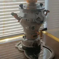 سماور گازی کاملا نو نفیس (بدون یک بار استفاده)