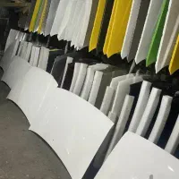 بدنه شرکتی رنگی ایساکو و سایپا گلگیر کاپوت